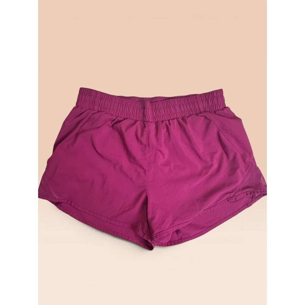 Lot of 3 All in Motion & Old Navy Active Women Shorts Medium Camo Black Fuchsia - Picture 4 of 10
